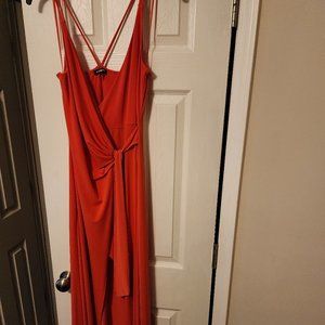 Express Wrap Maxi Dress